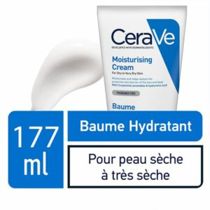 cerave baume hydratant nourrissant peau seche a tres seche 177ml 1