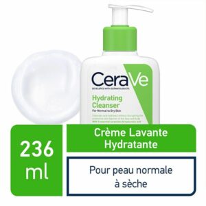 cerave creme lavante hydratante peau normale a seche 236ml 1