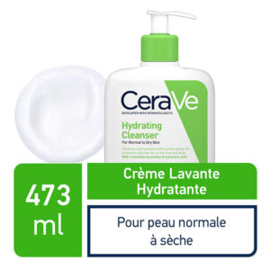 cerave creme lavante hydratante peau normale à seche 473ml 1