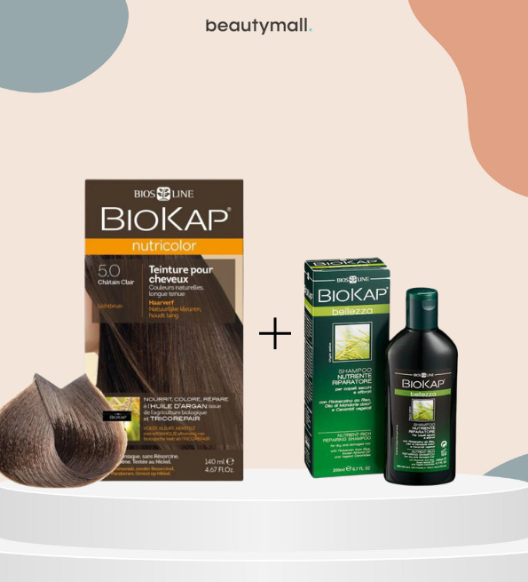 Crème masque capillaire pour cheveux secs et abimés - BioKap