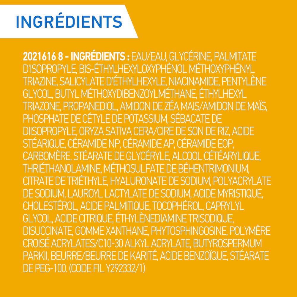 Crème Hydratante Visage SPF50, Soin