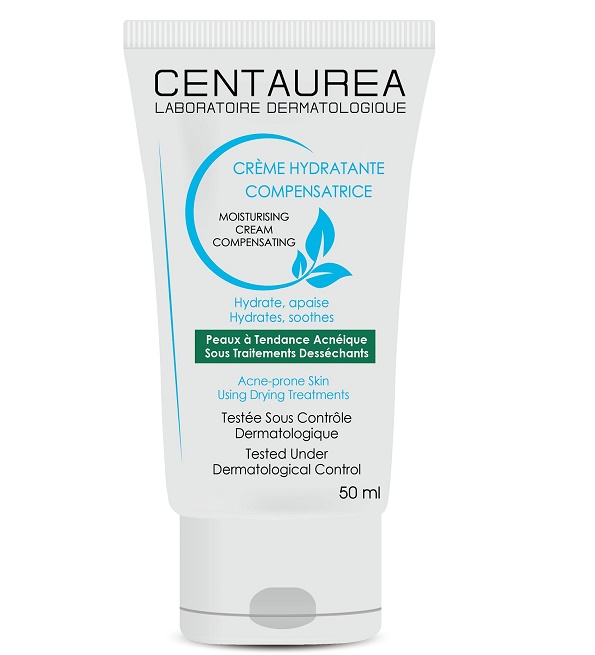 Crème visage hydratante compensatrice peaux grasses à tendance acnéique  40ml A-Derma Phys-Ac Hydra