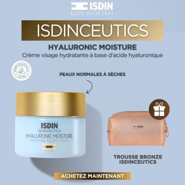 ISDIN Isdinceutics Hyaluronic Moisture Normal to dry skin 50g = Trousse