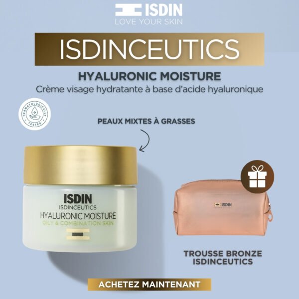 ISDIN Isdinceutics Hyaluronic Moisture Oily & Combination Skin 50g = Trousse