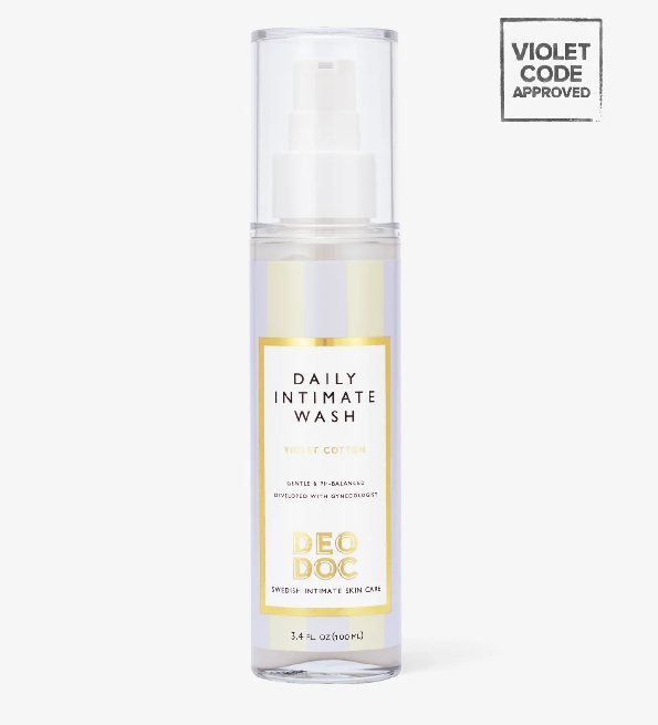 Daily Intimate Wash Violet Cotton 100ml – Image 1
