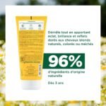 Klorane - Baume Après-shampoing Reflets Blonds à la Camomille - Cheveux blonds à châtains 200 ml – Image 3