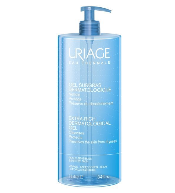 3661434002960-1.jpg Uriage Gel Surgras liquide dermatologique - 1 L – Image 1