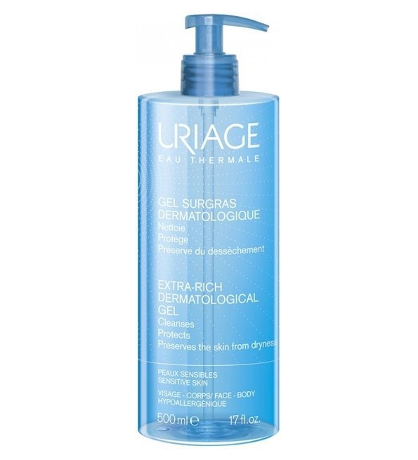 3661434005862-1.jpg Uriage - Gel Surgras Liquide Dermatologique - 500 ml – Image 1