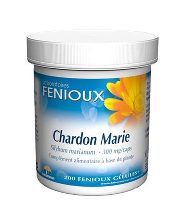 3700790001856-1.jpg Fenioux Chardon Marie 300mg 200gelules – Image 1