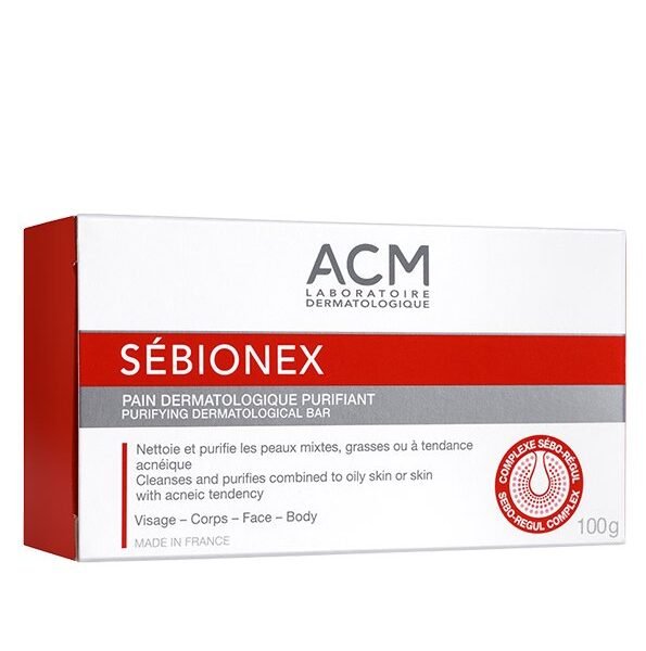 Acm Sébionex Pain Dermatologique Purifiant - 100 g