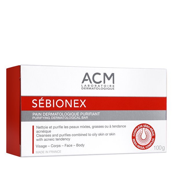 3760095253282-1.jpg Acm Sébionex Pain Dermatologique Purifiant - 100 g – Image 1