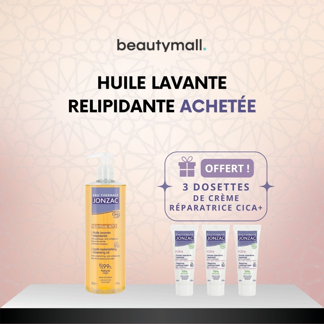 4 EAU THERMALE JONZAC HUILE LAVANTE RELIPIDANTE - ANTI-GRATTAGE 500ml – Image 1