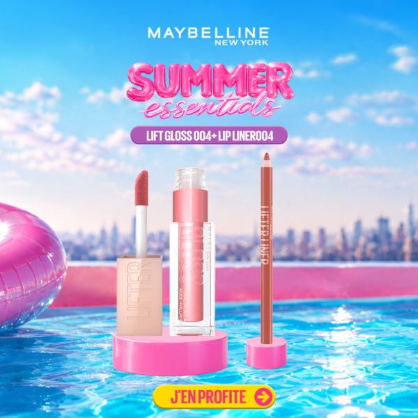 Maybelline Lifter Gloss 004 Silk 5.4ml + Lift Liner 004 Out Of Line Pack