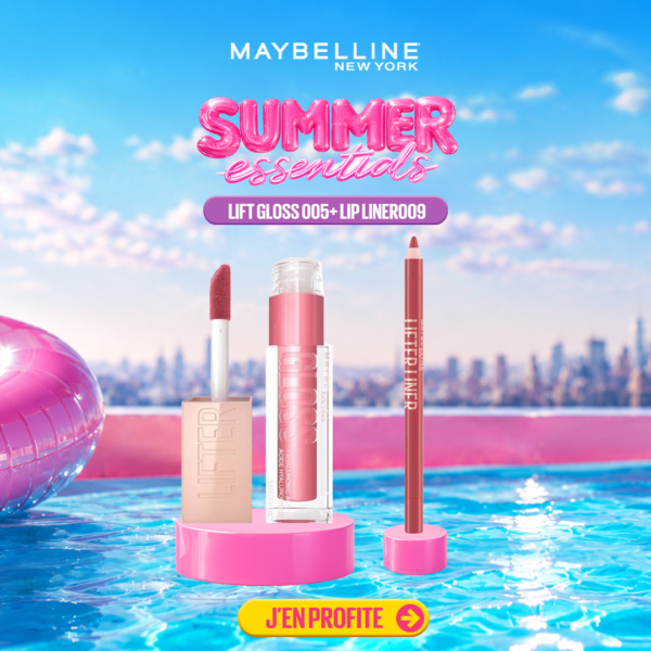 Maybelline Lifter Gloss 005 Petal 5.4ml + Lifter Liner 009 Peaking Pack