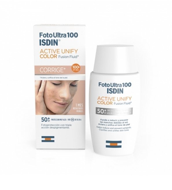 8470001674227-1-1.jpg ISDIN Foto ultra active unify color spf50+50ml – Image 1