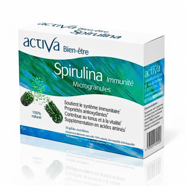 Activa Spirulina 30 Gelules