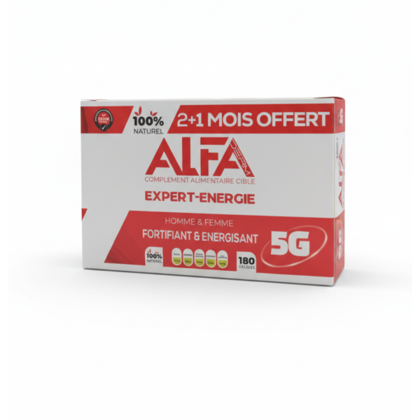 Alfaderm 3 Unites Expert Energie 2+1 Mois Offert