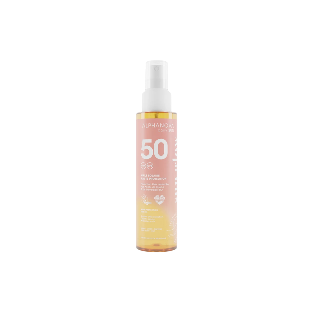 Alphanova-sun-glow-huile-solaire-spf50-125ml.png Alphanova Sun Glow Huile Solaire Spf50 125ml – Image 1
