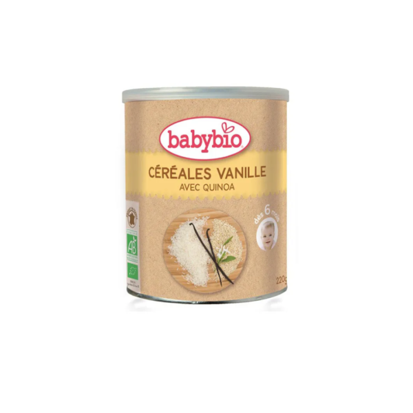 BABYBIO CEREALES VANILLE 220G