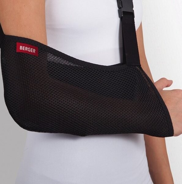 Berger Support Bras en Tissu perfore large BG-202L