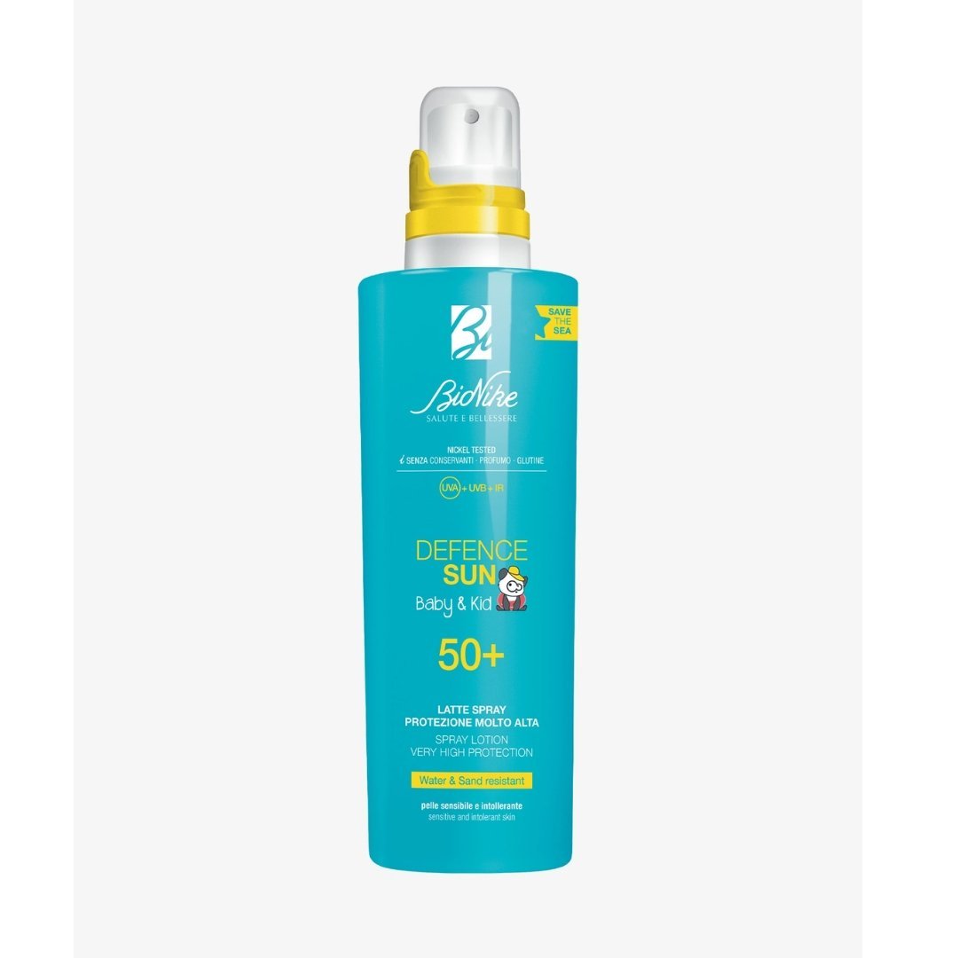 Bionike-Defence-sun-baby-kids-spray-lotion-50-200ml-1.jpg Bionike Defence Sun Baby & Kids Spray Lotion 50+ 200ml – Image 1