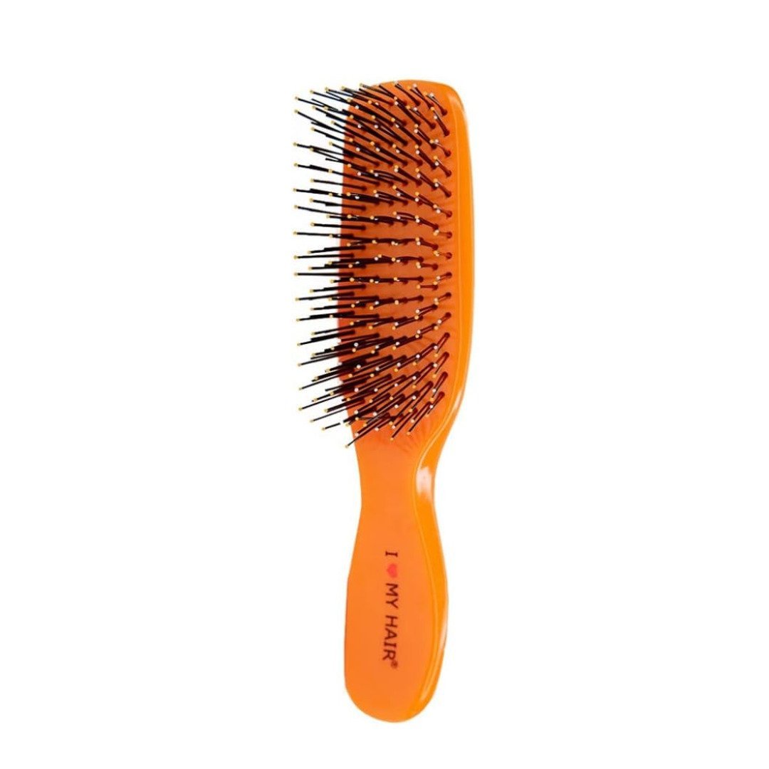 Brosse-a-Cheveux-Spider-Classic-orange-M-I-Love-My-Hair-1501.jpg Brosse a Cheveux Spider Classic Orange - M - I Love My Hair 1501 – Image 1