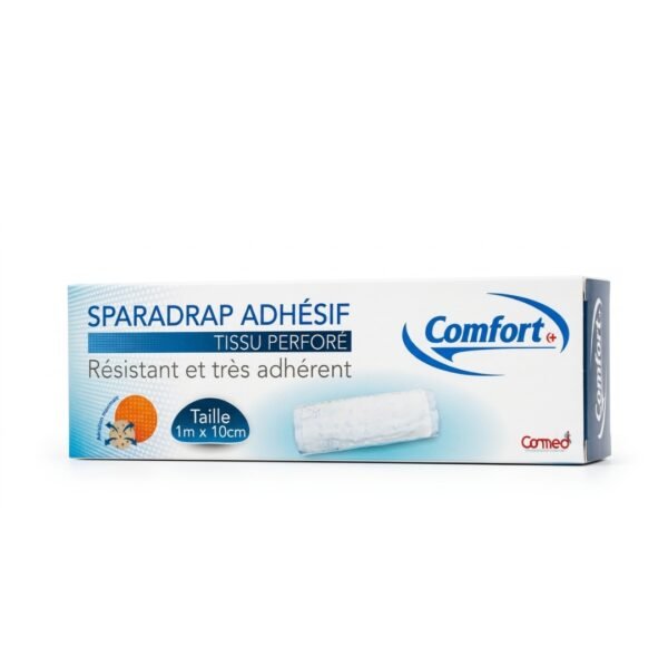 Comfort Sparadrap Adhesif Blanc 1mx10cm