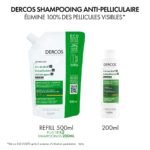 Vichy Dercos Shampoing Traitant Anti-Pelliculaire Cheveux Secs | 200ml = Serviette Offerte – Image 16