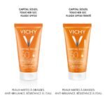 Vichy Capital Soleil Émulsion Anti-Brillance Toucher Sec SPF50 Peau Sensible Mixte à Grasse | 50ml = Minerale 89 10ml Offert – Image 12