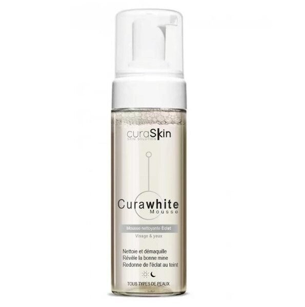 Curaskin Curawhite Mousse Nettoyant Eclat 150ml