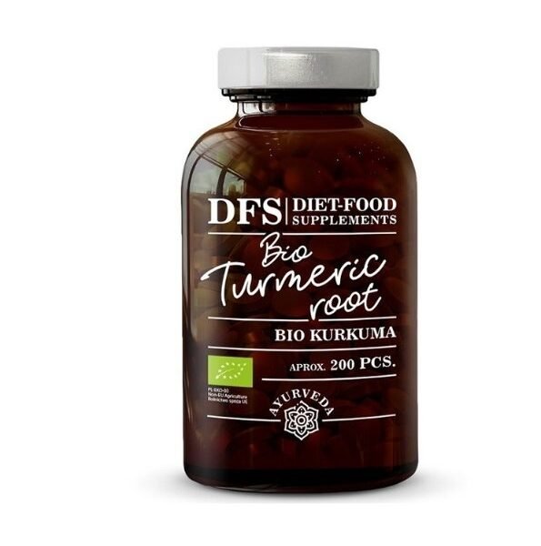 DIET FOOD CURCUMA 400MG 200 CAPSULES