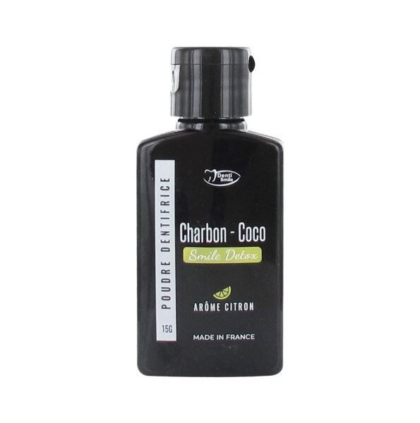 Denti-Smile Poudre Blancheur Au Charbon "Arome citron" 15g