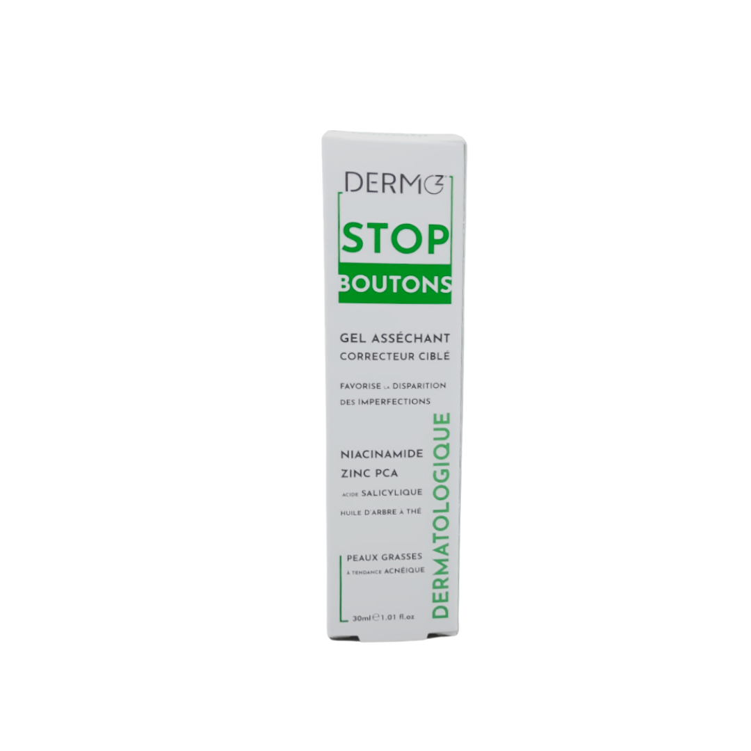 Dermoz-Stop-Boutons-Gel-Assechant-Dermatologique-30ml.png Dermoz Stop Boutons Gel Assechant Dermatologique 30ml – Image 1