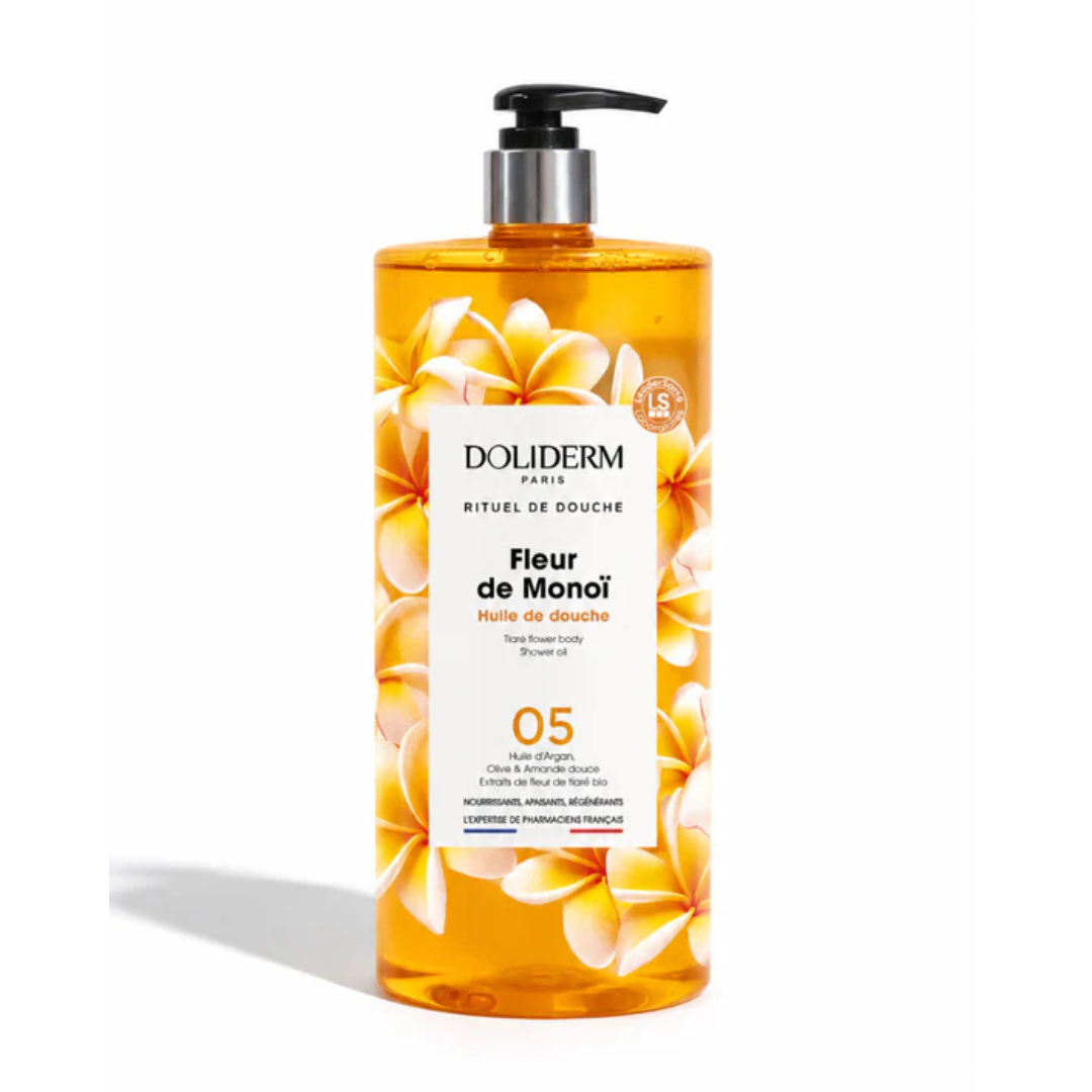 Doliderm Gel Douche 05 Fleur de monoi 1L Doliderm Gel Douche 05 Fleur de monoi 1L – Image 1
