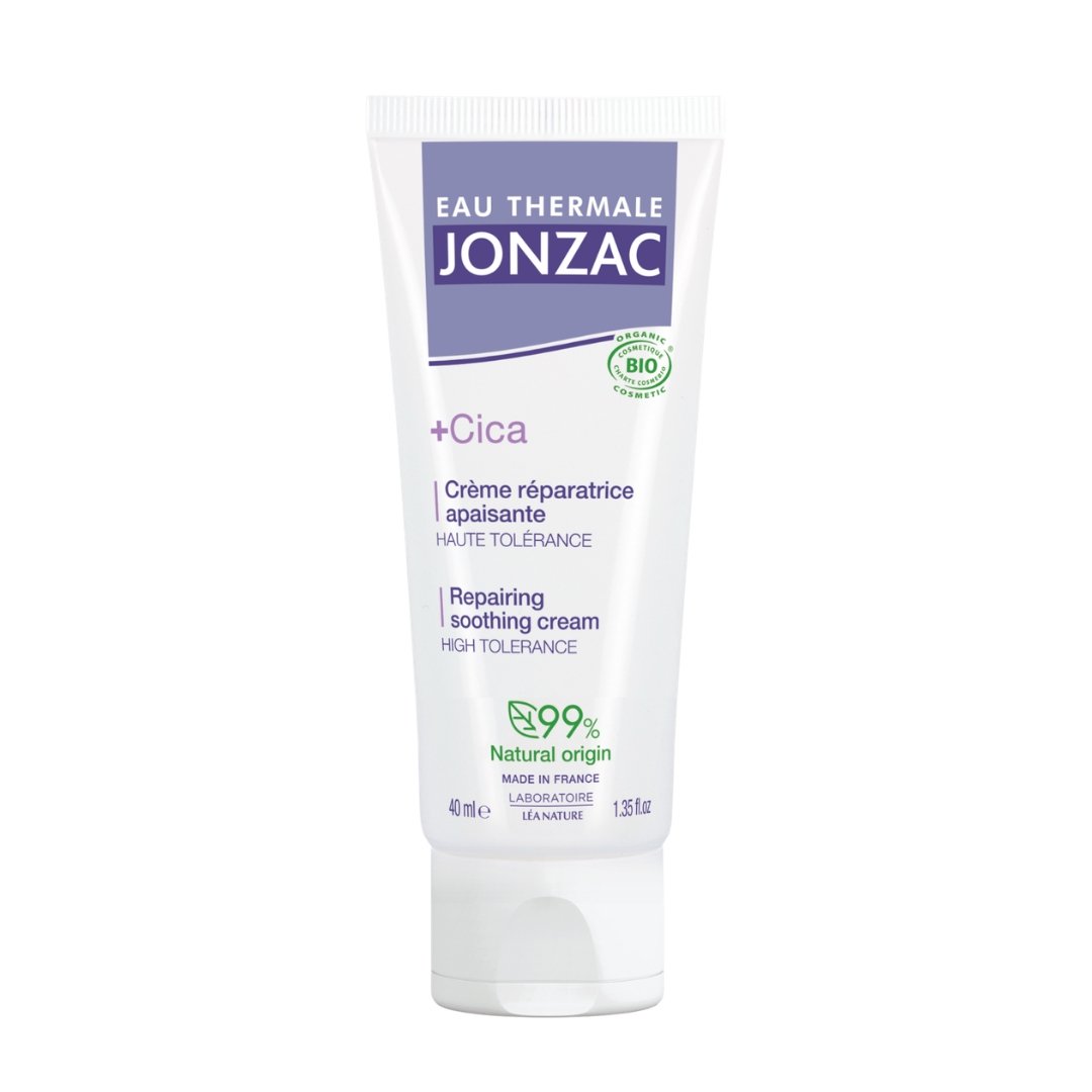 EAU THERMALE JONZAC CICA 40 EAU THERMALE JONZAC +CICA CREME REPARATRICE APAISANTE 40ml – Image 1