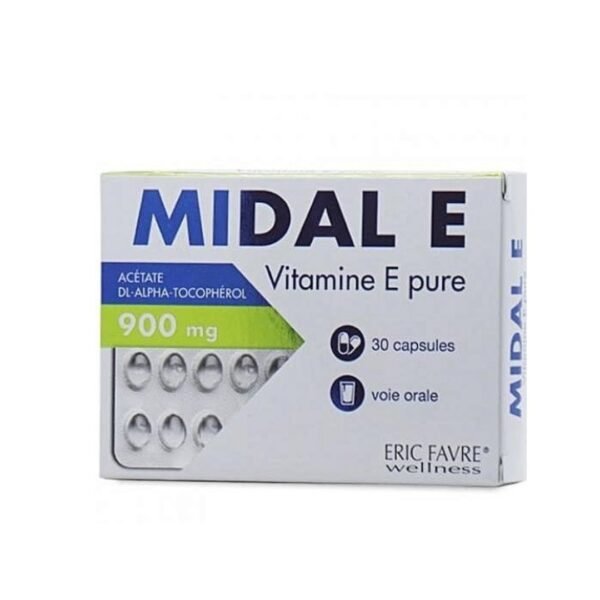 Midal E Vitamine E Pure 30 Capsules