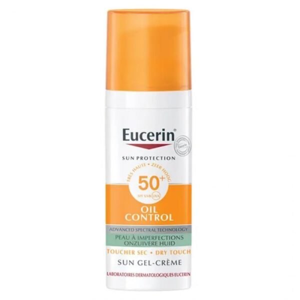 EUCERIN SUN TOUCHER SEC GEL CRÈME HUILE CONTROLE SPF50