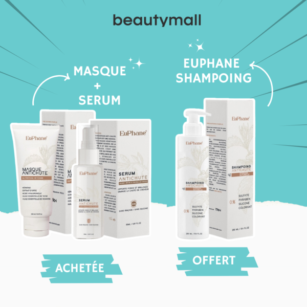 EUPHANE Masque + Sérum = Shampooing Offerte