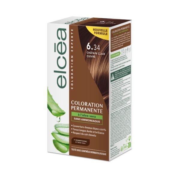 Elcea Coloration 6.34 Chatin Clair Cuivre