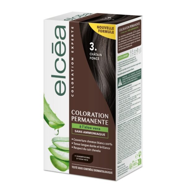 Elcea Coloration Châtain Foncé 3