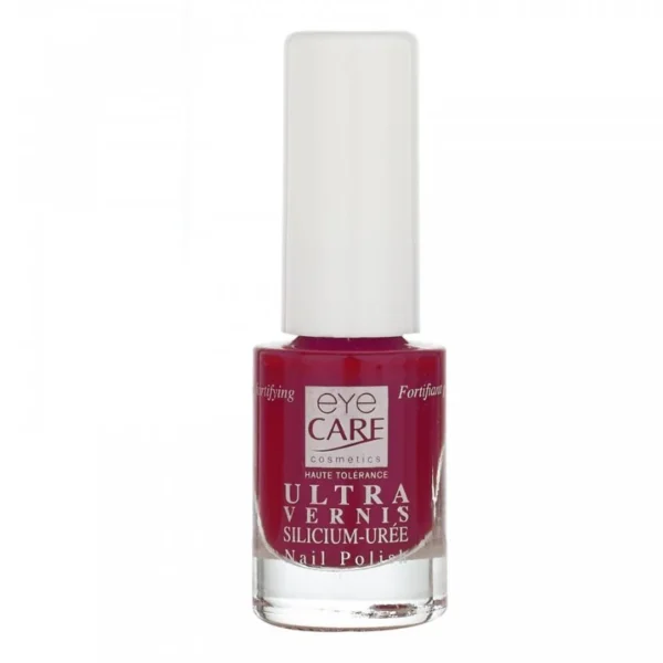 Eye Care Vernis A Ongles 5 ml Ultra Vernis Silicium-Uree Bordeaux