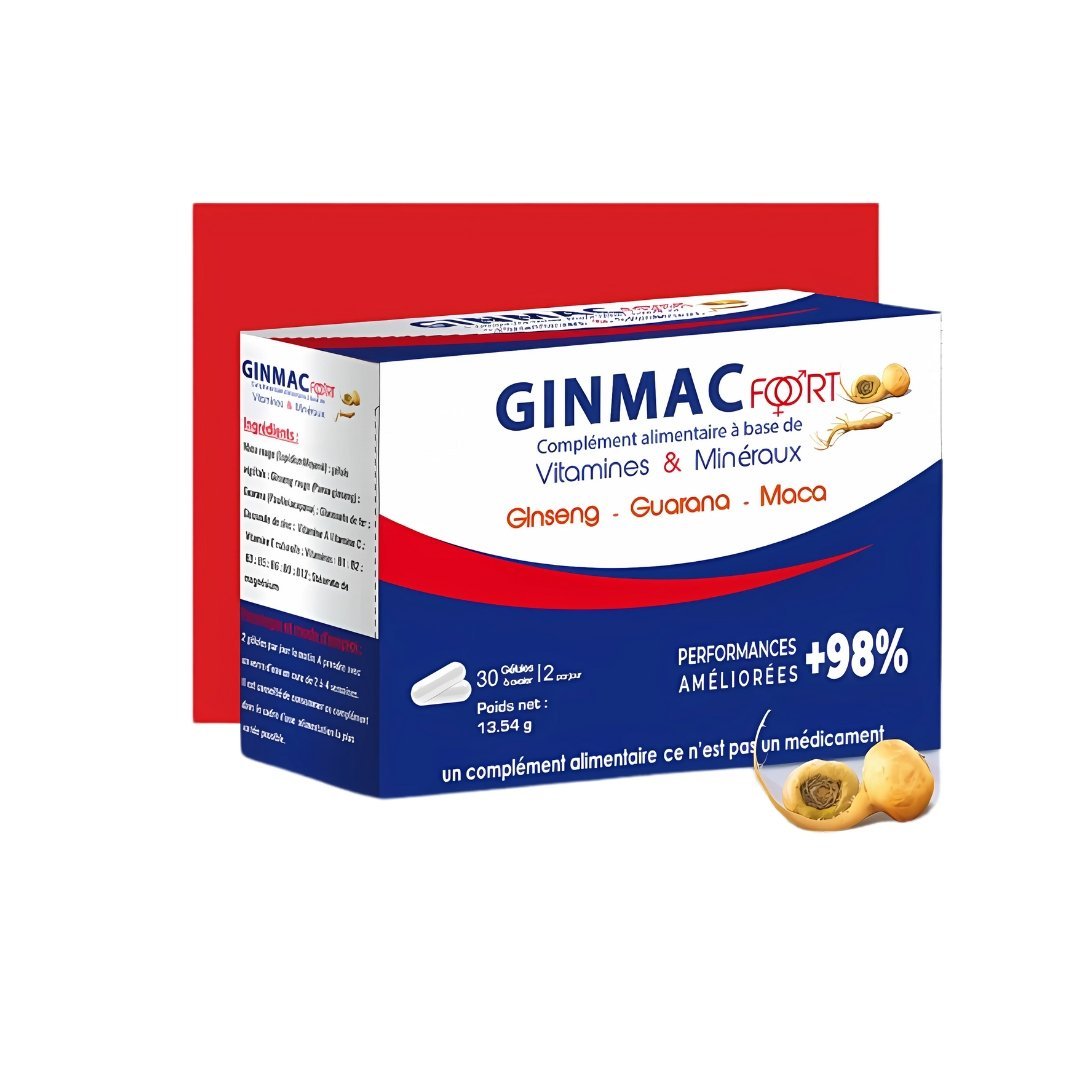Ginmac-Fort-Boite-30-Gelules-1.jpg Ginmac Fort Boite 30 Gelules – Image 1