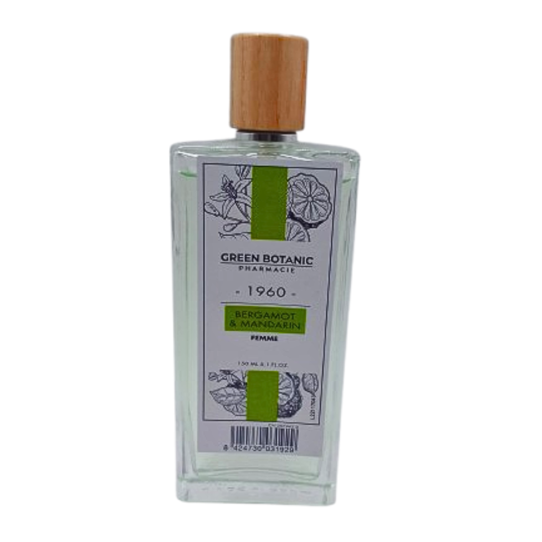 Green-botanic-Eau-de-toillette-F-bergamot-mandarin-150ml.png Green Botanic Eau De Toillette Femme Bergamot & Mandarin 150ml – Image 1