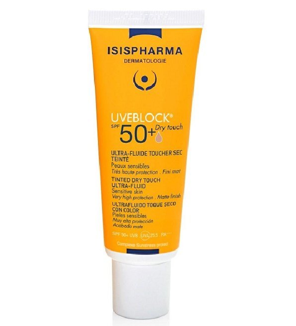 Isis-Uveblock-Dry-touch-Teinte-medium-spf50-40ml.jpg ISISPHARMA Uveblock Dry touch Teinte medium spf50+ 40ml – Image 1