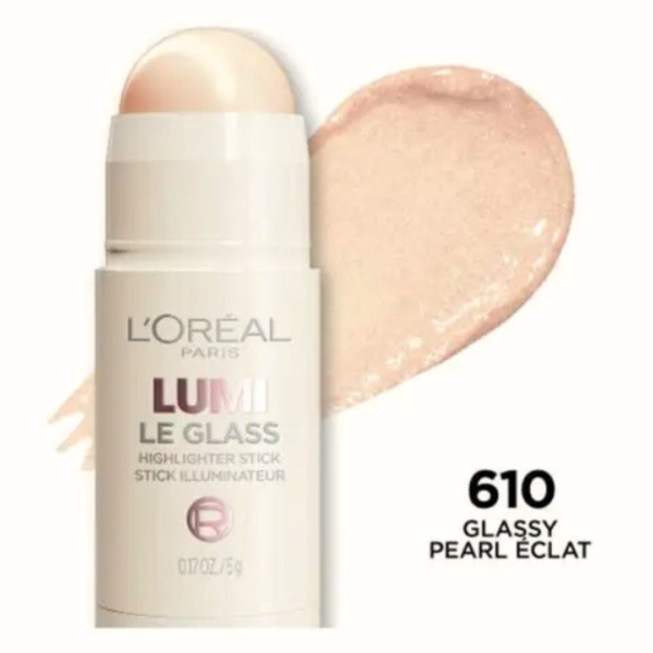 L'OREAL PARIS LUMI LE GLASS 610 HIGHLIGHTER STICK PEARL ECLAT