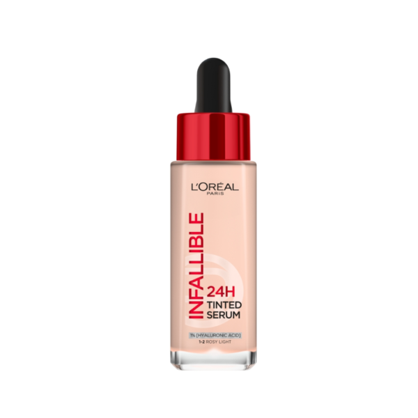 L'Oreal Paris Infallible 24H Tinted Serum 30ml 1-2 Rosy light