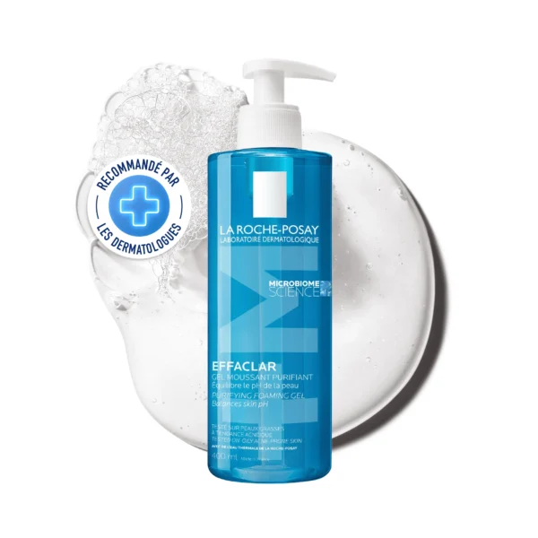 La Roche-Posay Effaclar Gel Moussant Peau Grasse Acnéique | 400ml