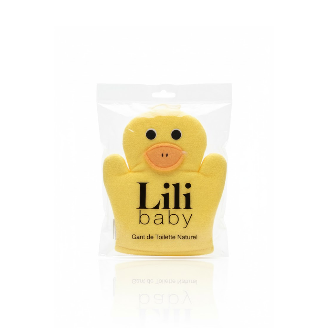 Lili-Care-Gant-De-Savonnage-Enfant-Poussin.png Lili Care Gant De Savonnage Enfant Poussin – Image 1