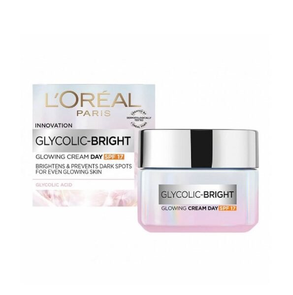 L'Oreal Paris Glycolic-Bright Créme de Jour Spf17 50ml