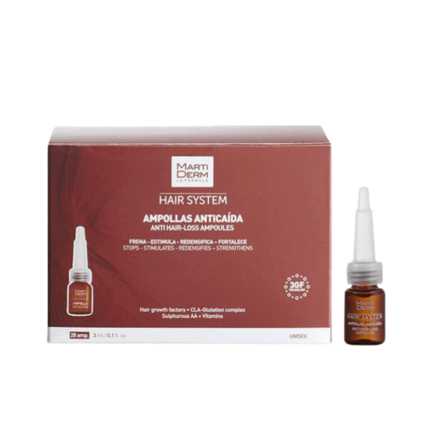 Martiderm Hair System Ampoules Anti-Chute 3ml 28U